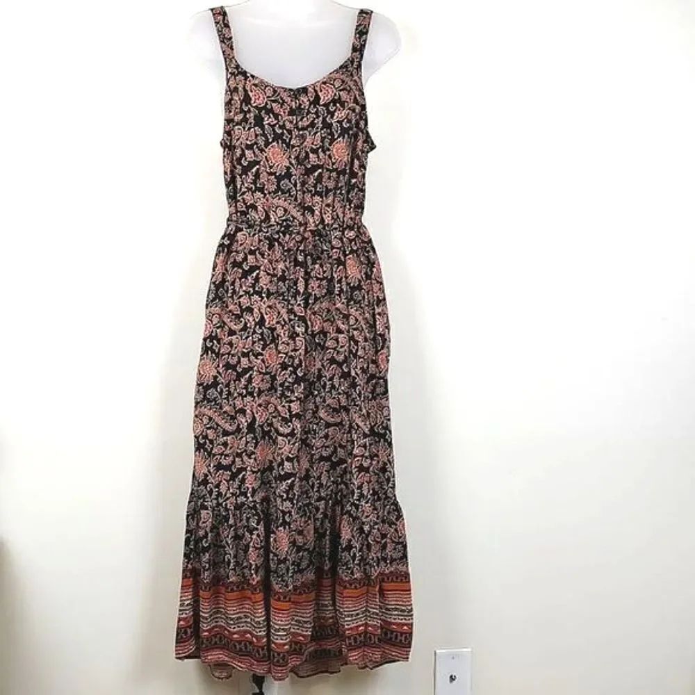 Beachlunchlounge Sleeveless Floral Maxi Long Dress